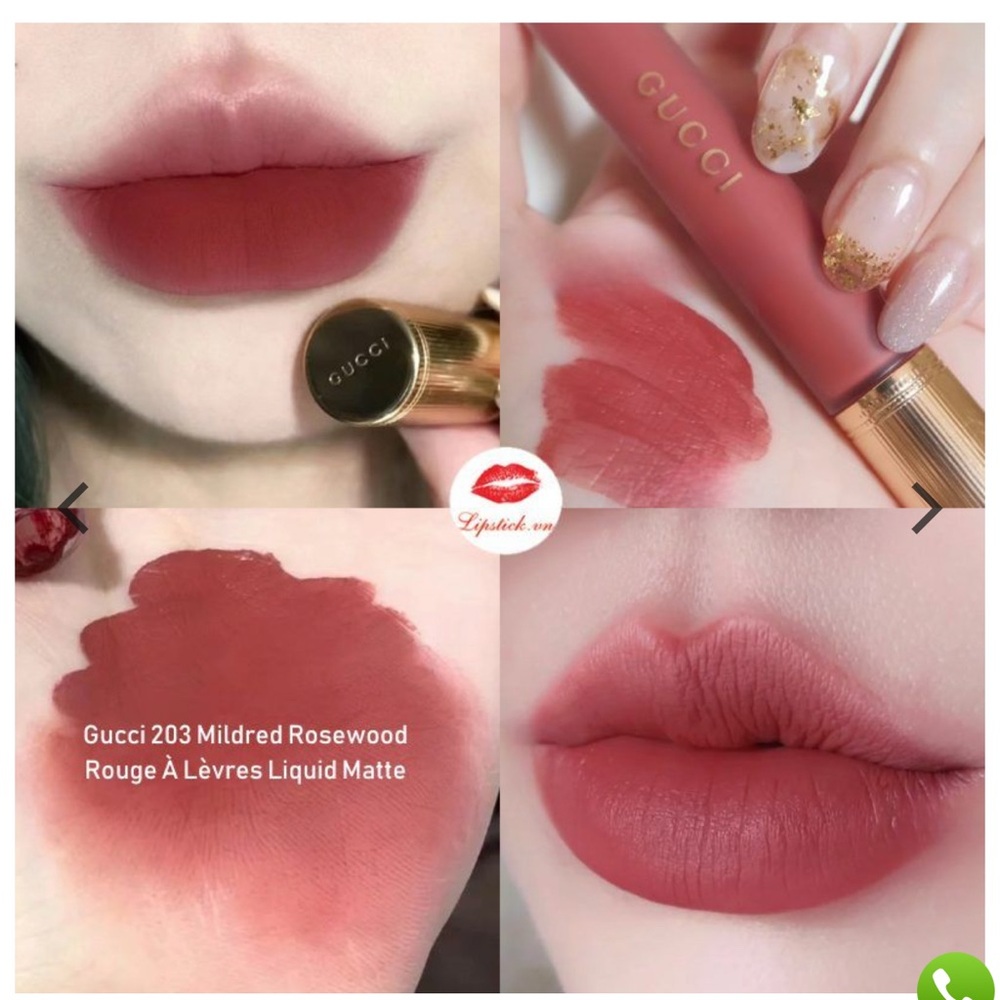 Gucci Red Lipstick Bold Matte Finish